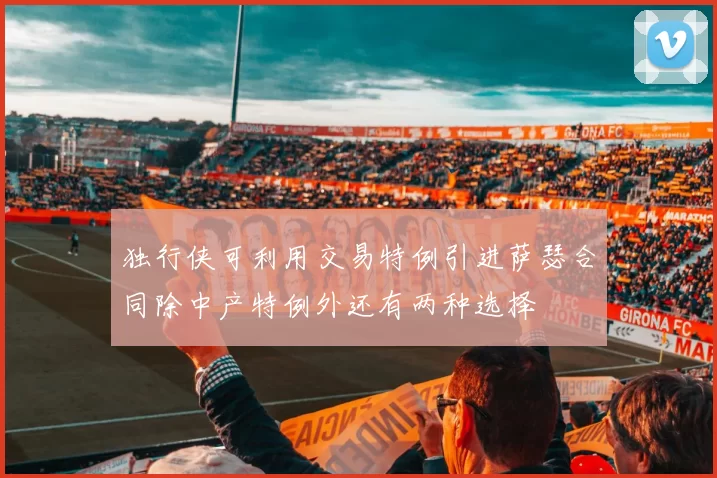 独行侠可利用交易特例引进萨瑟合同除中产特例外还有两种选择